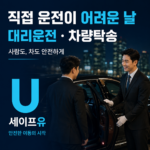 피로한 날 대리운전 예약 전 확인사항 안내 이미지